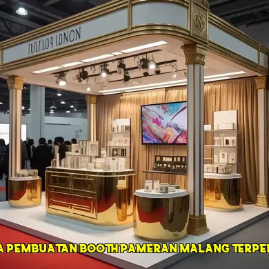 harga pembuatan booth pameran malang terpercaya